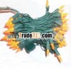 100L UL 110V 10M LED M5 Christmas String Lights Orange Color Green Wire