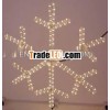 6M christmas snowflake rope motif light/static