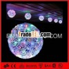 outdoor color changing 80cm Decorative Christmas hanging big led balls lighting decoration