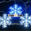 Led christmas lights curtain light with snowflake