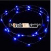 30 LED Fairy Lights with Timer,  5 ft. Ultra Thin Silver Wire,  Blue