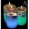 pillar flower lED wax candle tea light