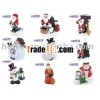 solar santa light/snowman solar light