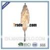 fiberglass oval olive shape ornament with light chain