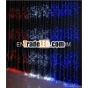 Outdoor use waterproof rubber cable led curtain light