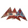 Assorted pack of 100 printed star lampshades