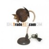 Lamp,  coconut shell,  flower