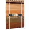 Bamboo slats shade