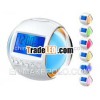 Color changing radio alarm clock with 11 natural sound(F-0606)