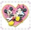 Disney Lovers Rubberized 3D Fridge Magnet PVC