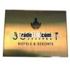 Brushed Photo Etched Brass Copper Hotel Plaques