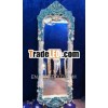 Crystal design decorative stick on all mirror