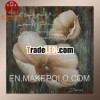 top selling glossy sexy flower canvas art