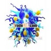 Fine Art of Stained Glass Chandelier