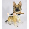 big size dog sculpture