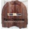 Wooden Carved Room Divider Partition Screen