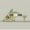 fish shape fridge sticker