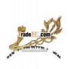 Brass curtain Tie back