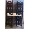 Wood Panel Room Divider