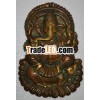Hand Carved Hindu Lord Ganesha Wall Hanging for Wall and Door Decoration