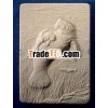 Decorative Sculptural Carved Wall Hanging (199)