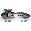 DECOR COPPER PLATE & T-LITE HOLDER