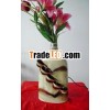 porcelain vase with fountain item(flower vase, home decor)
