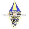 Blue-yellow lamp shade