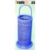 Lantern Made of Iron With Purple Powder Coated Finish