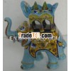 Designer Blue Pottery Home Decor Items ,  Blue Pottery Elephant