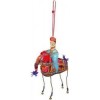 Handmade Traditional Elephant Riding Dancer India Folk Souvenir Home Decor
