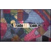 Antique Vintage Cotton Embroidery Patchwork BEAUTIFUL TAPESTRY