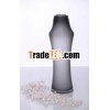 Frosted Fluted Urn glass Vase