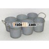 110762KA-Tin planter & flower pot & plant stand