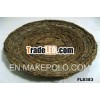Bird Nest Rattan Charger Plate