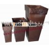 Zinc planter