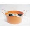 Oval Powder Coated Tub Planter