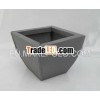 Indian Handicrafts, Planters, Zinc Planters, Grey Finished