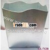 Zink Planter, Large Planter Square, Large Planter Vase for Outdoor/Indoor/Home/Garden Decoration