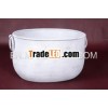 Large Decorative Round Top Metal Planter