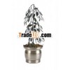 METAL PLANTER WITH TREE