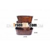 Iron planter with copper plating