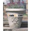 Flower Pot Sandstone Planter Garden decoration