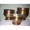 Decorative metal planter