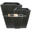 Fiberterrazzo planter