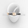creative porcelain inner handle mug