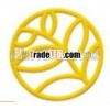 2013 New Design Silicone Leaf Shape Trivet
