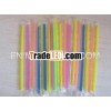 Colorful Plastic Bubble Tea Straw