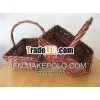 mahogany bread basket