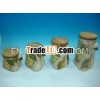 Ceramic Cookie jar, dolomite air proof jars